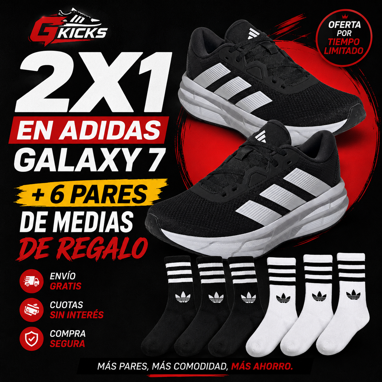 2X1 GALAXY 7 MAS 6 MEDIAS DE REGALO